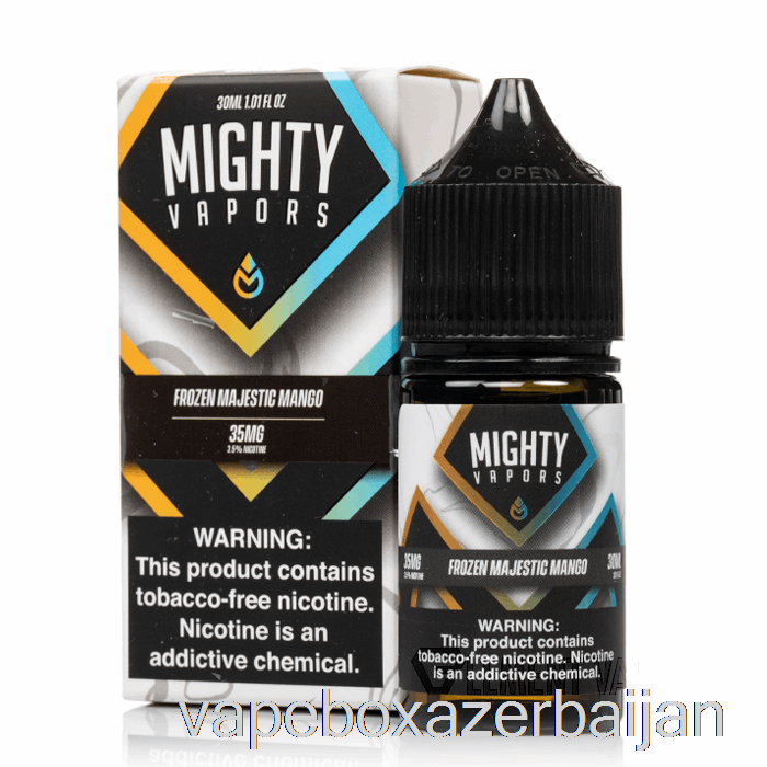 E-Juice Vape Frozen Majestic Mango - Mighty Vapors Salts - 30mL 35mg